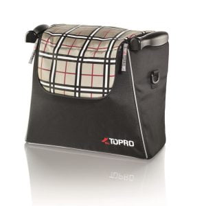 Luxe Topro rollatortas met geruite klep