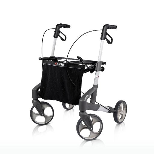 Topro Troja Original rollator in kleur zilver