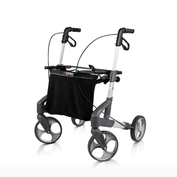 Topro Troja Original rollator in kleur zilver