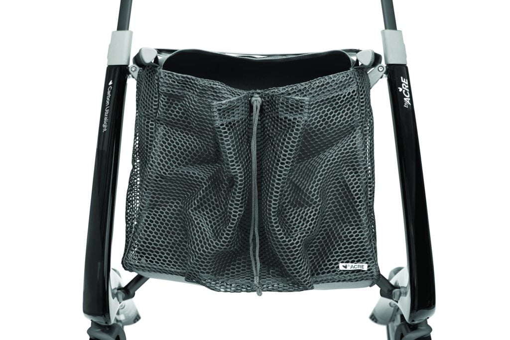 boodschappentas voor carbonrollator Ultra Light van het merk By Acre