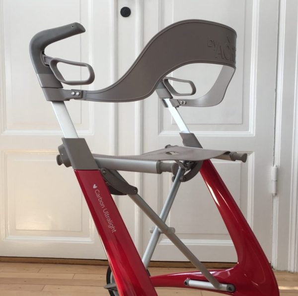 rugsteun voor carbonrollator Ultra Light van het merk By Acre