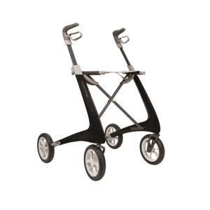 carbonrollator Ultra Light van het merk By Acre in de kleur zwart