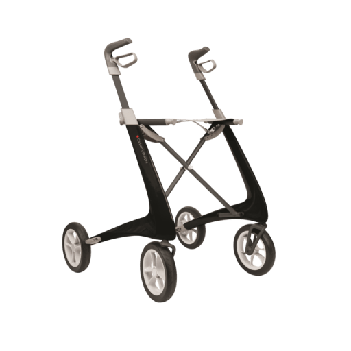carbonrollator Ultra Light van het merk By Acre in de kleur zwart