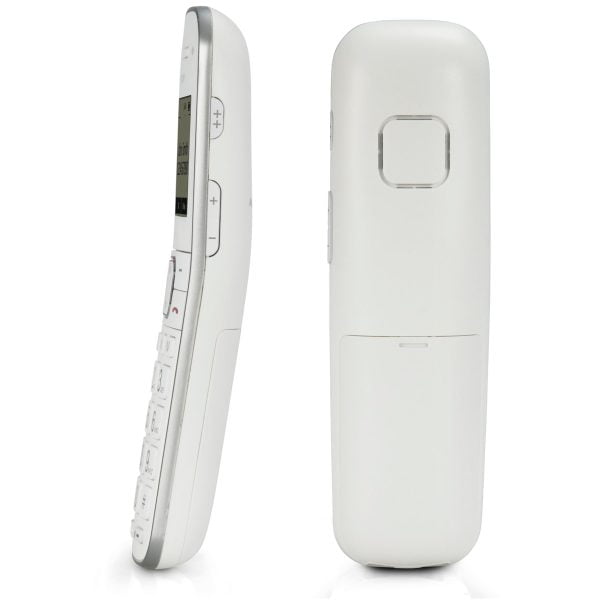 Fysic FX9000 dect toestel in kleur wit zijzijde