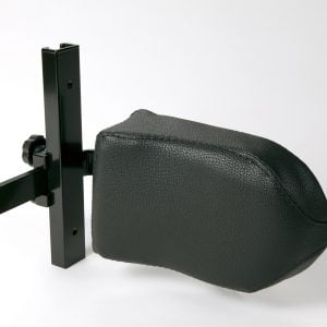 Zijpelotten voor de rolstoel Inovys dat eenvoudig is te bevestigen waardoor de gebruiker niet opzij valt.