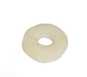 Donut zitkussen in de kleur wit