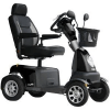 Galaxy scootmobiel vierwiel in de kleur zwart