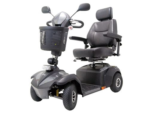 scootmobiel_BL350_Envoy-grijs_thuiszorgwinkel.nl Scootmobiel Envoy van het merk Drive in de kleur grijs