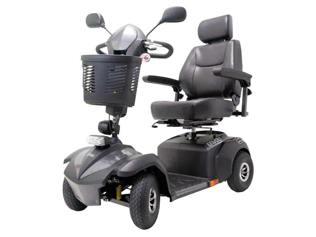 Scootmobiel Envoy van het merk Drive in de kleur grijs