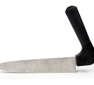 vleesmes met gehoekt handvat