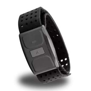 hartslagarmband van het merk Flow Fitness.