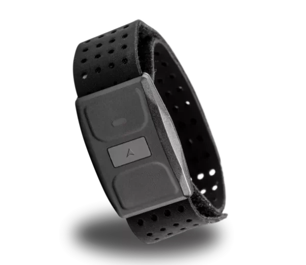 hartslagarmband van het merk Flow Fitness.
