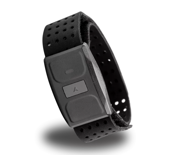 hartslagarmband van het merk Flow Fitness.