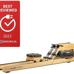 Flow Fitness roeitrainer Perform W9i Oak die als beste getest is door kieskeurig.nl
