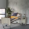 hoog-laagbed Ecofit S de Luxe van het merk Tecfor in de kleur wild eiken trendelenburg stand