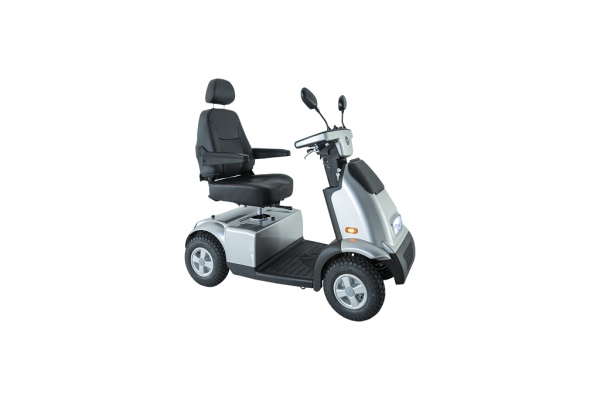 Breezy C4 Plus scootmobiel in de kleur zilver