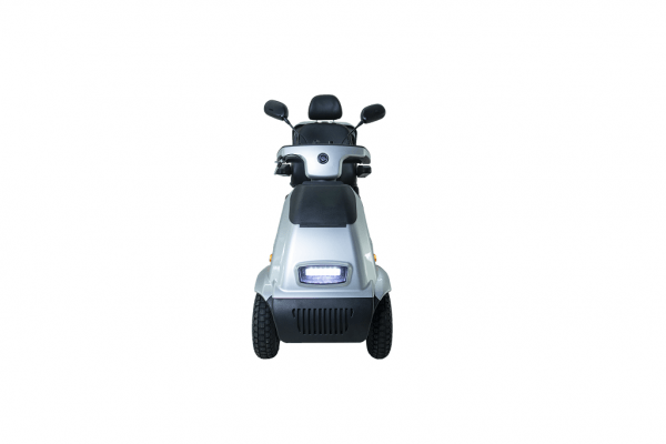 Breezy C4 Plus scootmobiel in de kleur zilver