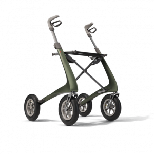 Rollator Carbon Overland Groen van Thuiszorgwinkel.nl