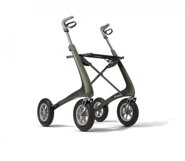 Rollator Carbon Overland Groen van Thuiszorgwinkel.nl