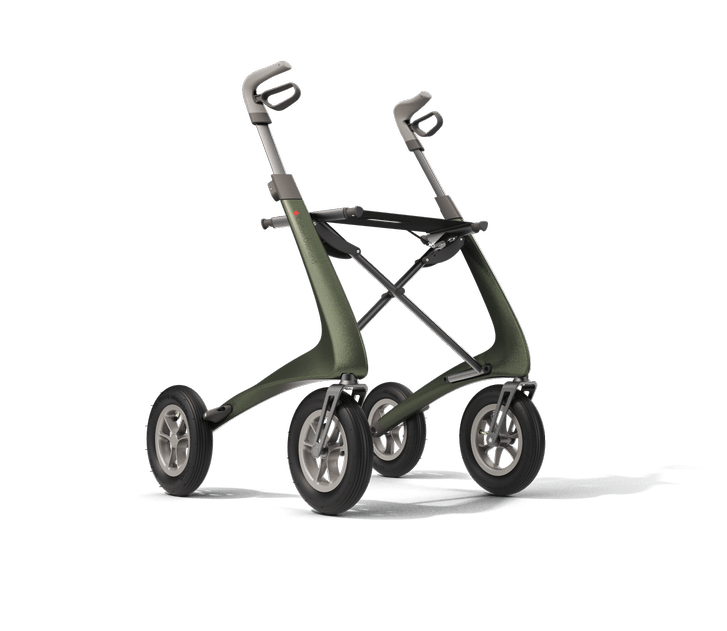 Rollator Carbon Overland Groen van Thuiszorgwinkel.nl