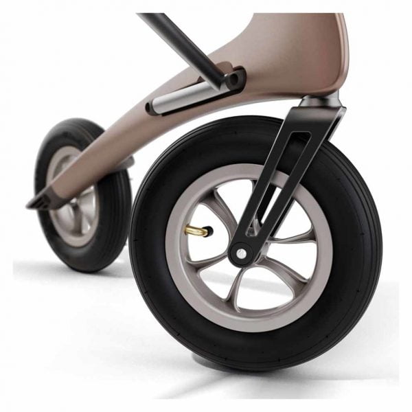 Rollator Carbon Overland Luchtbanden van Thuiszorgwinkel.nl