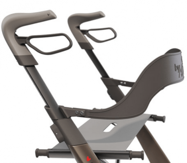 Rugsteun voor rollator Carbon overland Thuiszorgwinkel.nl