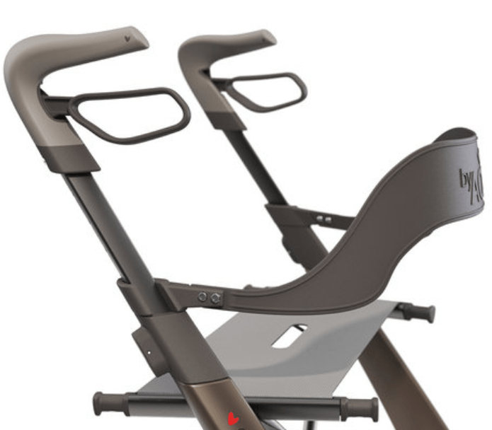 Rugsteun voor rollator Carbon overland Thuiszorgwinkel.nl