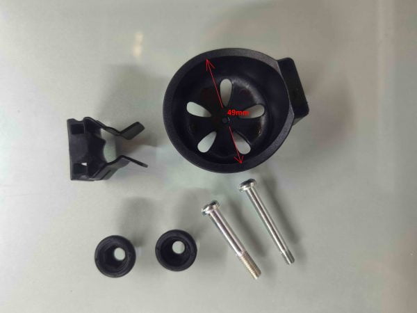 Stokhouderset voor rollator indoor van wheelzahead van Thuiszorgwinkel.nl