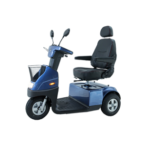 Scootmobiel Breeze C3 Plus driewieler in de kleur blauw