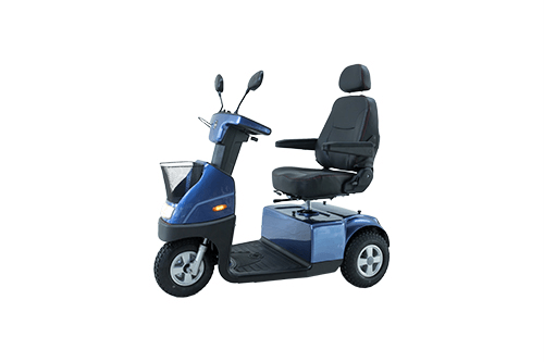 Scootmobiel Breeze C3 Plus driewieler in de kleur blauw