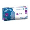Onderzoekshandschoen Nitril in kleur blauw maat XL
