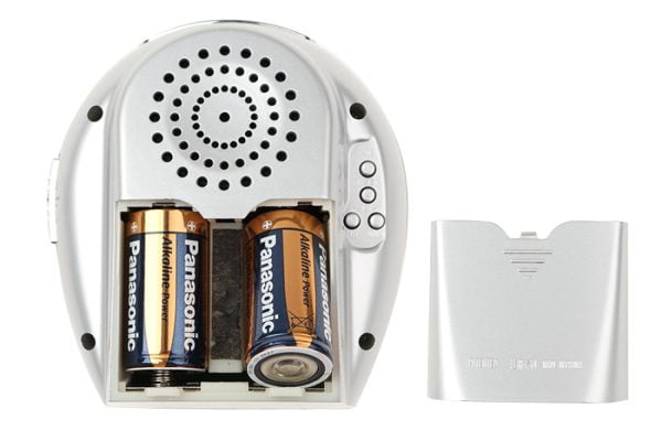 Batterijen zendergestuurde klok van Senseworks