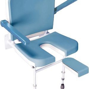 Douchezitje Duo de Luxe 2 in 1 van aluminium