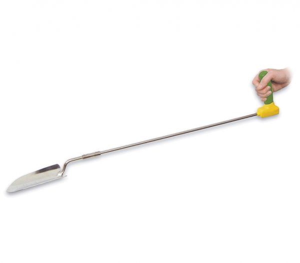 Tuingereedschap met lange steel, dit is de schep