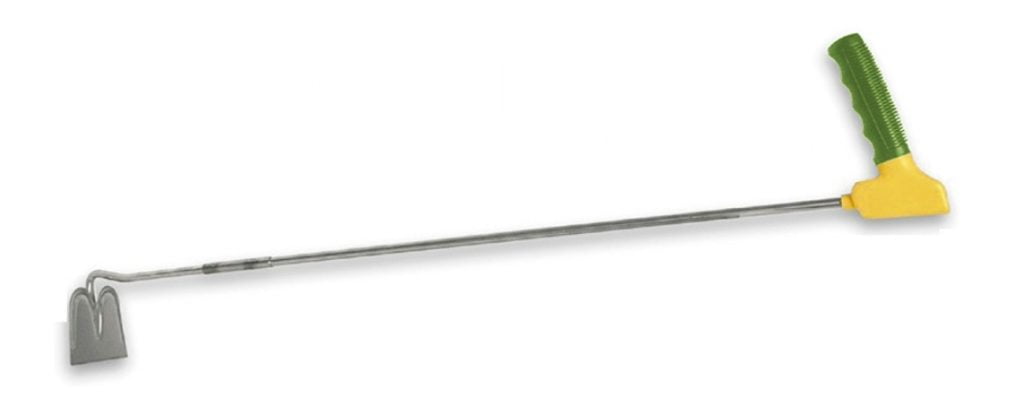 Tuingereedschap met lange steel, dit is de schoffel