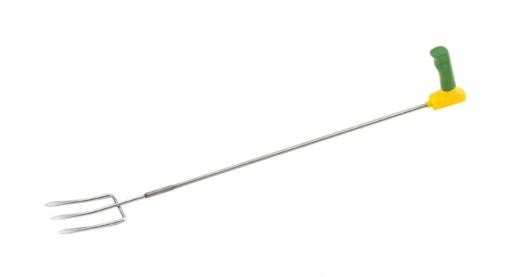 Tuingereedschap met lange steel, dit is de vork