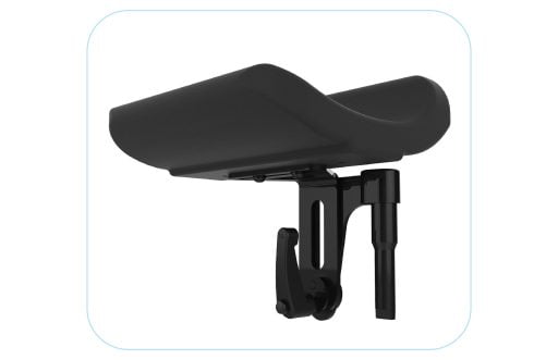De amputatiesteun voor de Rehasense rolstoelen kunt u bestellen in rechter of linker uitvoering en is ideaal zodat u comfortabel kunt rusten.