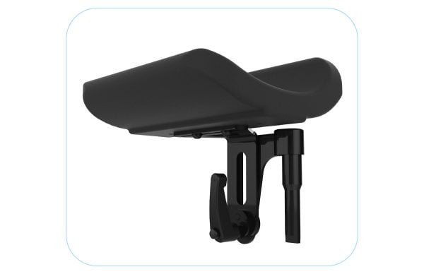 De amputatiesteun voor de Rehasense rolstoelen kunt u bestellen in rechter of linker uitvoering en is ideaal zodat u comfortabel kunt rusten.