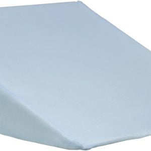 Wigvormig bedkussen voor ondersteuning in bed.