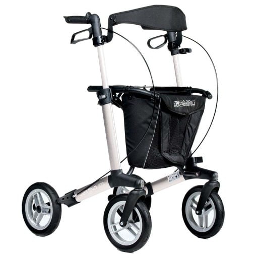 De Gemino 30 comfort heeft extra grote wielen voor buiten rijden