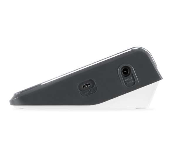 Microlife bloeddrukmeter BP B6 Connect BT die uitgerust is met alle denkbare functies en koppeling naar de smartphone of pc. bekeken van zijzijde