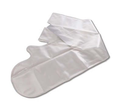Beschermhoes van het merk AquaShield voor heel arm.