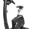 Hometrainer Flow Fitness B5s met groot schermen meerdere apps. Bezien van zijzijde