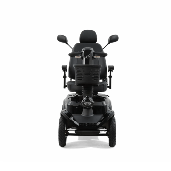 Scootmobiel 4-wiel Presto S 4. kleur zwart achterzijde