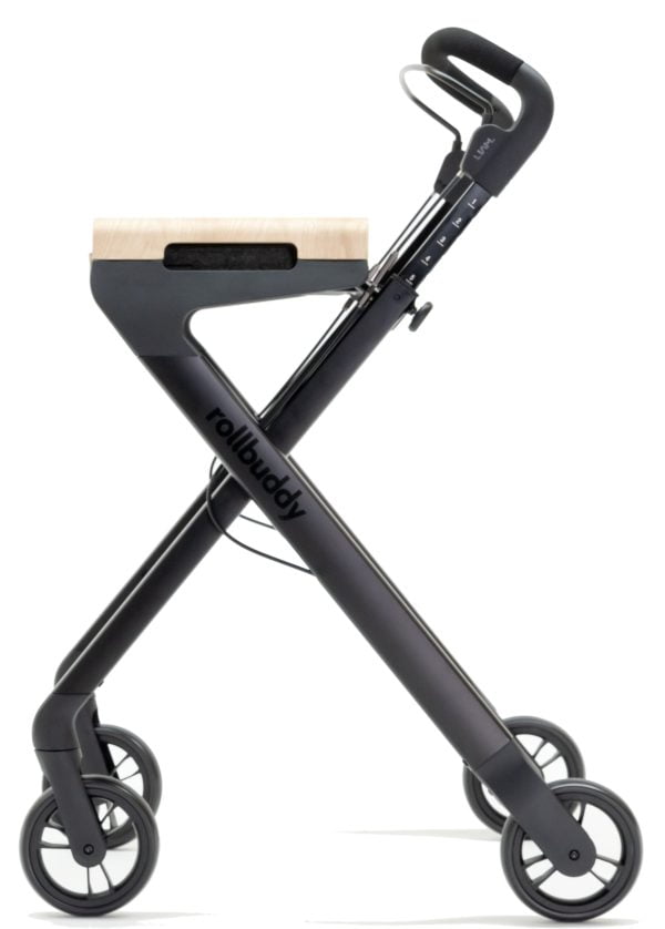Rollbuddy in de kleur zwart van Thuiszorgwinkel.nl