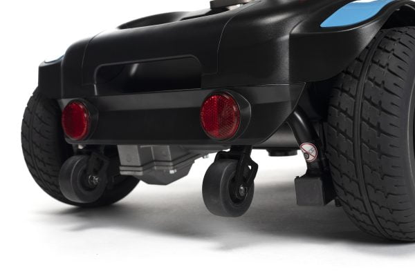 Nieuw bij Vermeiren de scootmobiel Air One+ met achterlampen