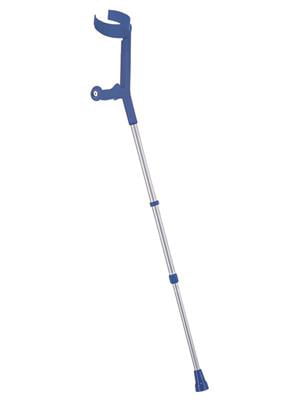 Robetec Safe-in elleboogkruk met open manchet in de kleur blauw