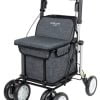 Boodschappenrollator in de kleur grijs