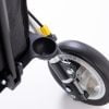 Boodschappenrollator in de kleur rood detail