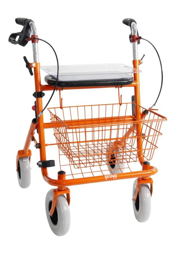 Premis rollator standaard in de kleur Oranje